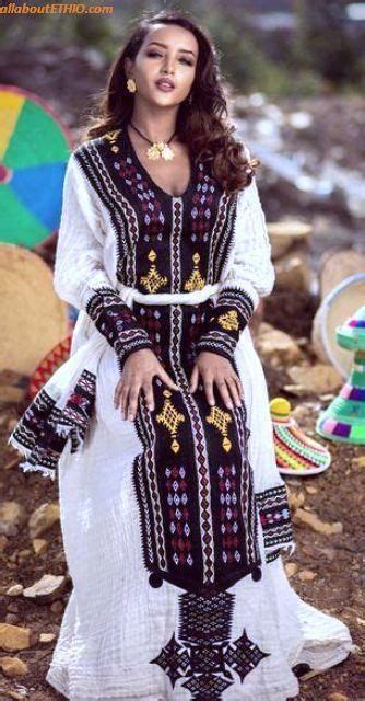 100 Amazing Modern & Traditional Dress (Habesha Kemis/Kemise) of ...