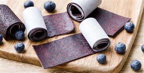 3-Ingredient Blueberry Fruit Leather - Healthy Substitute