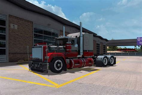 Mack superliner 1.34.x Truck - ATS Mod | American Truck Simulator Mod