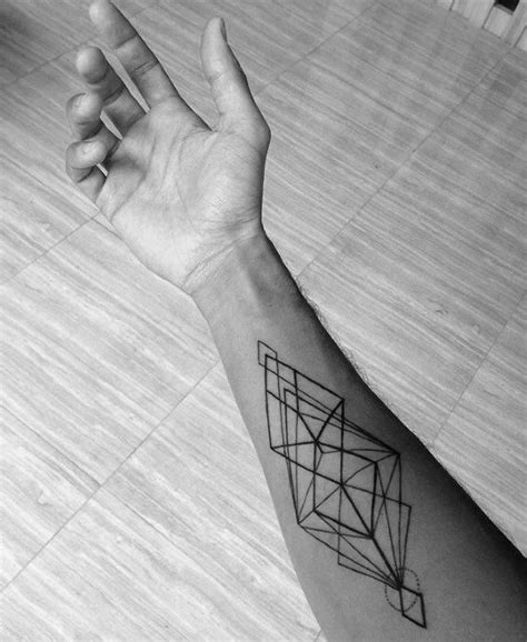 43 Cool Simple Line Tattoos for Men [2024 Inspiration Guide] | Line ...