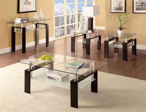 8 Best Glass Modern Coffee Table Sets for Decoration