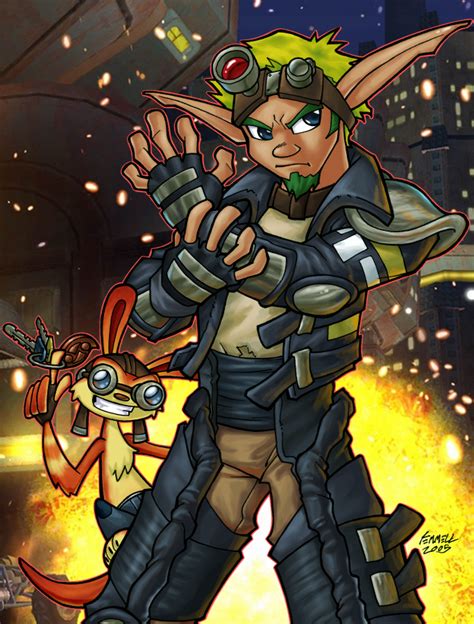 Jak X by FoxxFireArt on DeviantArt | Jak & daxter, Cartoon sketches ...