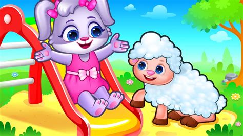 Mary Had A Little Lamb Song 🐑🤩🎵 | Lucas & Friends | Nursery Rhymes and ...