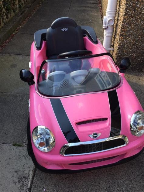 BARGAIN KIDS PINK ELECTRIC MINI COOPER | in East End, Glasgow | Gumtree