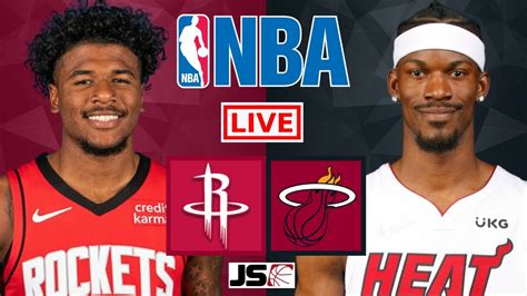 NBA LIVE – ROCKETS vs HEAT Live Today – HOU vs MIA Live – Houston ...