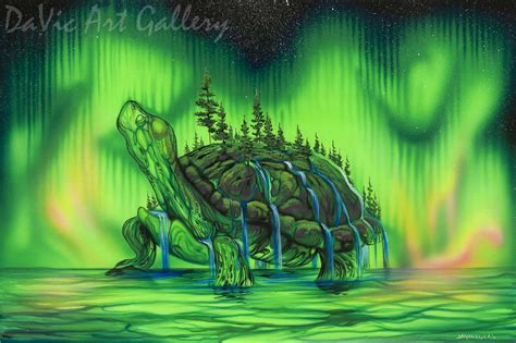 'Turtle Island' by Jasyn Lucas - Woodland Art | Native Canadian Arts