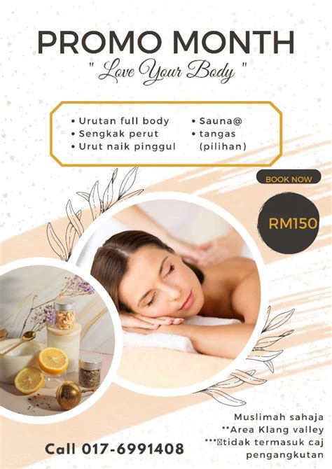 Urutan tradisional Melayu asli (wanita sahaja), Beauty & Personal Care ...