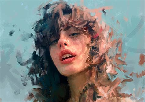 Expressive Female Portraits by Ivana Besevic | Inspiration Grid | Portrait painting, Figurative ...