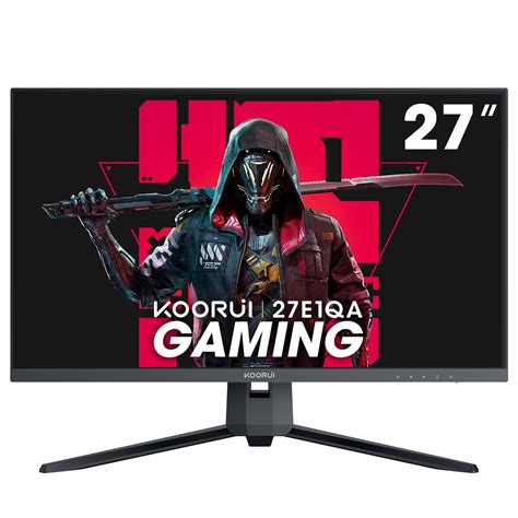 KOORUI 27 Inch Gaming Monitor 1440p, 144 Hz, VA, 1ms, DCI-P3 90% Color ...