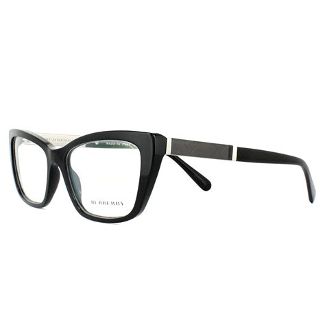 Burberry Eyeglasses Frames BE2236 3001 Black 54mm Womens | eBay