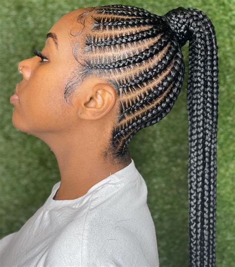 40 Ideas of Feed-In Braids That Are Trendy Right Now - Hair Adviser