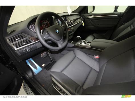 Black Interior 2013 BMW X6 xDrive35i Photo #73982765 | GTCarLot.com