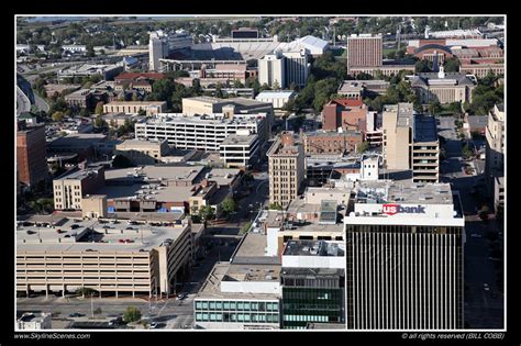 Downtown Lincoln | Aerial of Downtown Lincoln, Nebraska | Bill Cobb ...