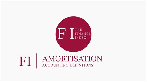 What is Amortisation? | Accounting Definition | The Finance Index - YouTube