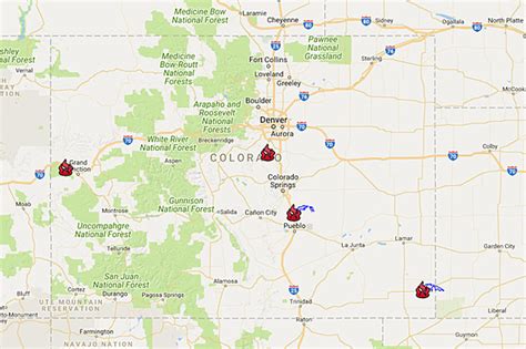 Map Keeps You Up to Speed With Colorado's Active Wildfires