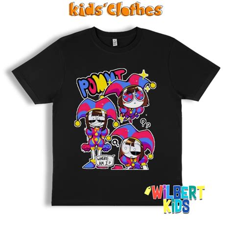 Pomni The Amazing Digital Circus T-Shirt | Shopee Malaysia