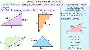 Lengths in Right-Angled Triangles - Mr-Mathematics.com