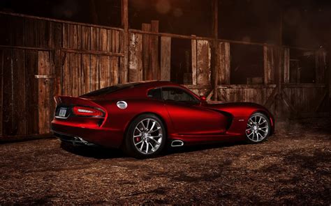 Red Dodge Srt Viper Gts 2013 ~ HD Car Wallpapers