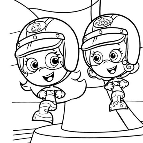 Bubble Guppies Oona Coloring Pages - Free Printable Coloring Pages