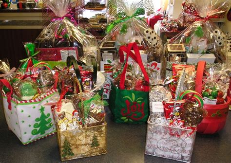 Christmas Chocolate Gift Baskets