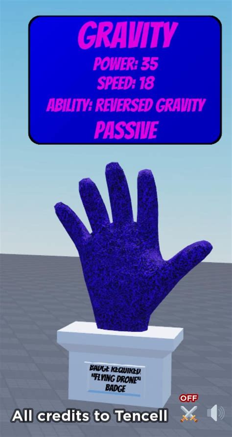 My fanmade Gravity glove (when You slap someone, they Will get Reversed Gravity for some seconds ...