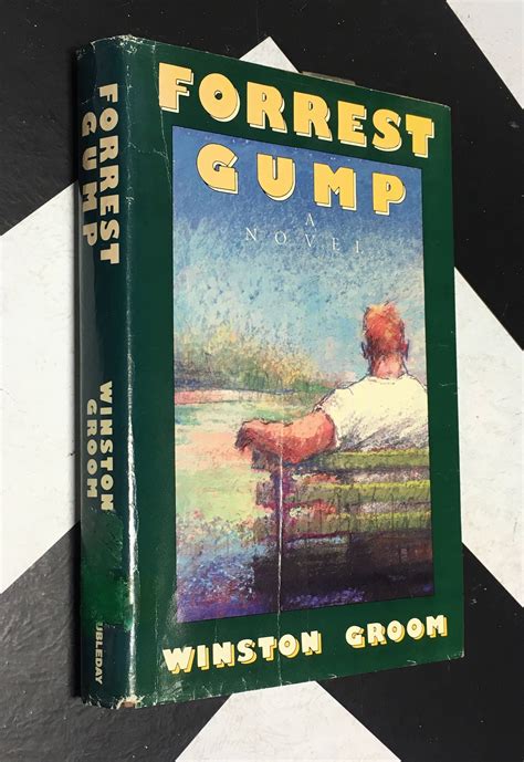 Forrest Gump by Winston Groom vintage bubba gump classic fiction book (Hardcover, 1986)