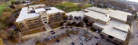 Creston High School, aerial photo Creston, Grand Rapids Mi, Aerial ...