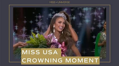 Miss Usa 2022 Crowning Moment! : Miss Universe