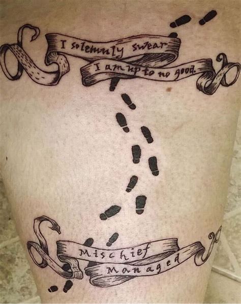 Marauder's Map tattoo by DanielRicardo on DeviantArt