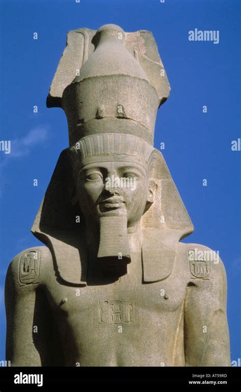 Ramses II great pharaoh of Egyptian Egypt Stock Photo - Alamy