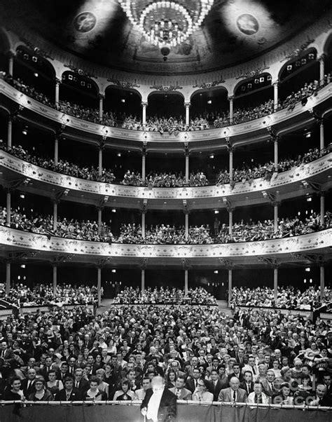 Theater Audience Viewed From Stage Photograph by H. Armstrong Roberts/ClassicStock - Fine Art ...