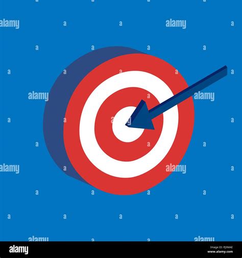 target with arrow icon Stock Vector Image & Art - Alamy