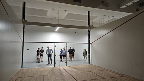 MSP's squash courts a big hit