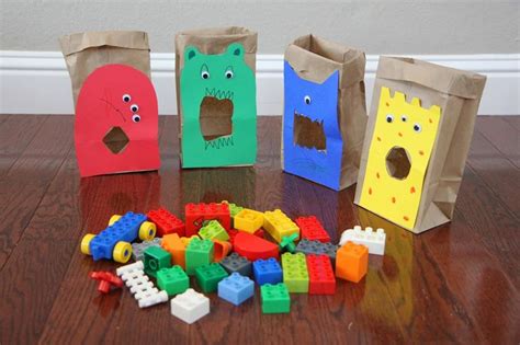 Feed the LEGO Monsters: A Sorting and Building Game for Kids | Toddler ...