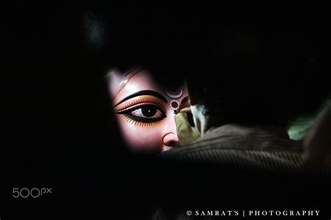 This picture was captured in the time of making of the great idol "Durga Thakur" which is known ...