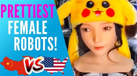 Most Realistic Female Robots | Chinese Robots better than USA!? - Go IT