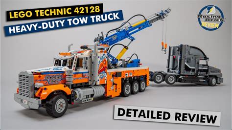 LEGO Technic 42128 Heavy-Duty Tow Truck detailed building review - YouTube