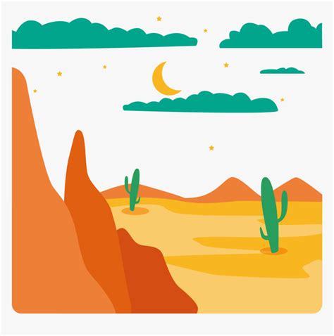 Desert Clipart Desert Mountain - Mountain Desert Clip Art, HD Png ...