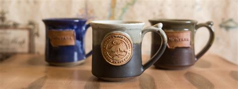 Custom Logo Mugs - Handmade Pottery - Mountain Arts Pottery