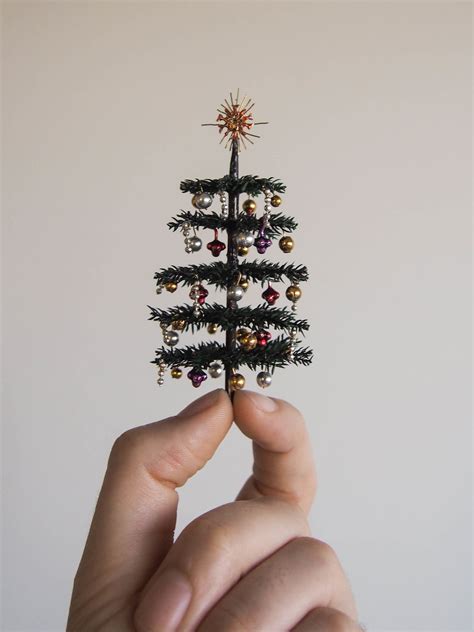 How it's made: A Little Victorian Table Top Christmas Tree — Little ...