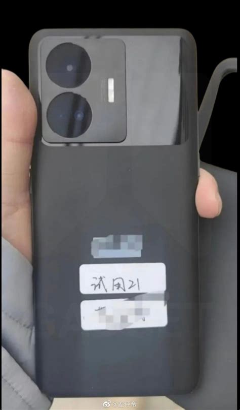 Realme GT Neo 5 Live Shot Appears to Reiterate Design - Gizmochina