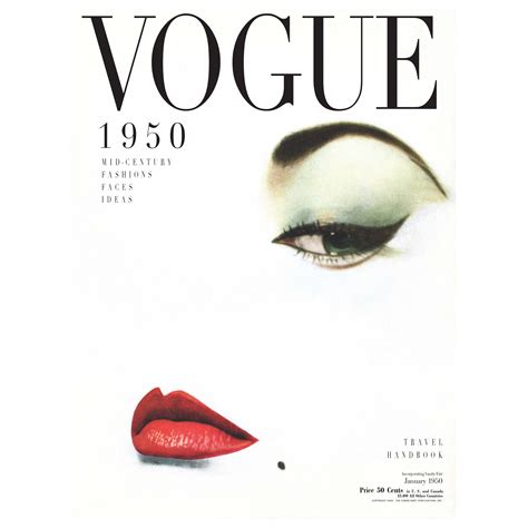 Vogue cover 1950 print | hardtofind. | Mode collage, Telefon ...