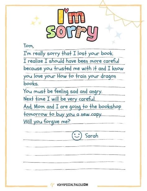 Learning to Say Sorry: Apology Activities and Worksheets (Printable PDF ...