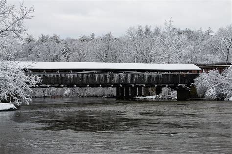 Perrine's Bridge After the Nor'Easter Photograph by Jeff Severson - Fine Art America