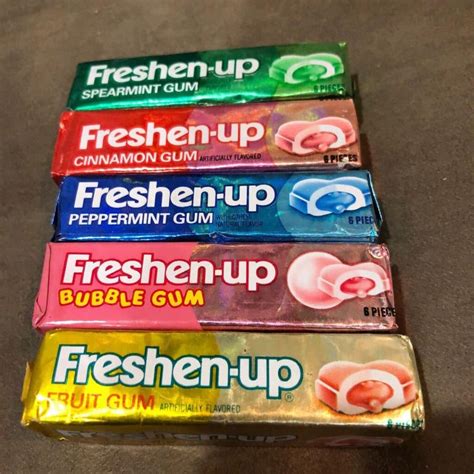 Freshen Up Gum (History, Flavors & Commercials) - Snack History