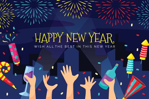 New Year Party Background 13790584 Vector Art at Vecteezy