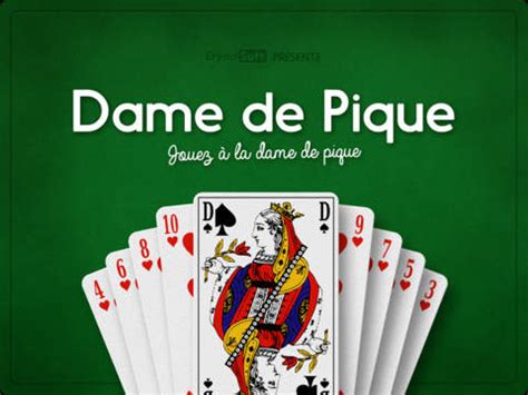 jeux de carte dame de pique en ligne