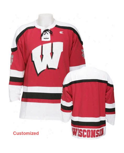 Wisconsin Badgers Hockey Jerseys, Wisconsin Badgers Hockey Uniforms