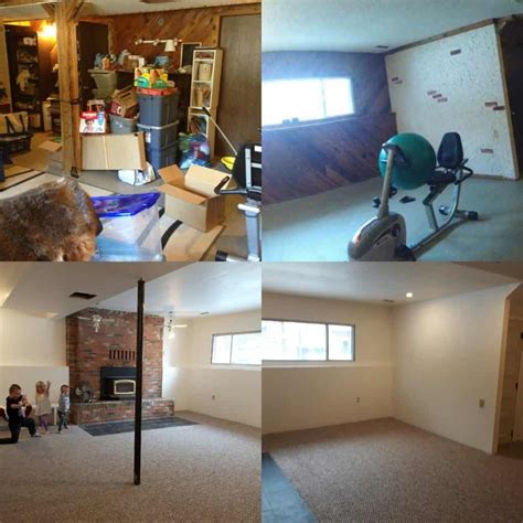 Our Minimalist Family Home: Basement Before and After