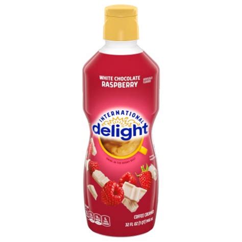 International Delight White Chocolate Raspberry Coffee Creamer, 32 fl oz - Kroger